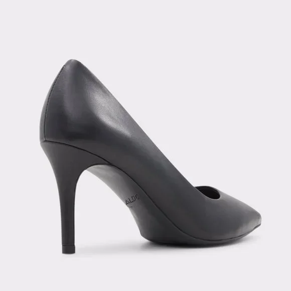 NIB Aldo Black Sereniti Stiletto Pump - Stiletto heel Size 5 - Picture 3 of 12